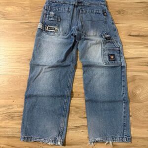 Vintage Y2K Paco Unisex Baggy Loose Carpenter Grunge Skater Jeans Size 24x26